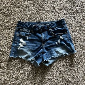 American Eagle Midi Jean Shorts